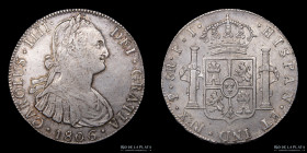 Potosi. Carlos IV. 8 Reales 1806 PJ. CJ 76.18