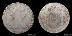 Potosi. Carlos IV. 2 Reales 1790 PR. CJ 78.2.2