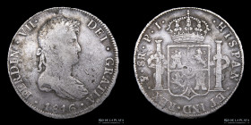 Potosi. Fernando VII. 8 Reales 1816 PJ. CJ 86.6
