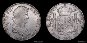 Potosi. Fernando VII. 8 Reales 1817 PJ. CJ 86.7