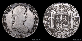 Potosi. Fernando VII. 8 Reales 1822 PJ CJ 86.12