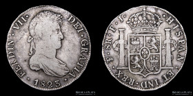 Potosi. Fernando VII. 8 Reales 1823 PJ CJ 86.13.2