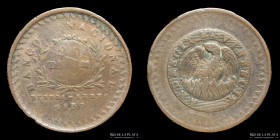 Argentina. Buenos Aires. 20 Decimos 1830. CJ 4.3