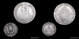 Argentina. Lote x2. Confederacion. Rosas