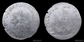 Argentina. Cordoba. 4 Reales 1846. CJ 52.1.1