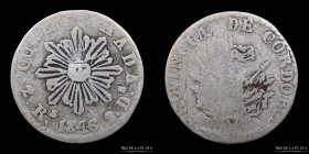 Argentina. Cordoba. 2 Reales 1846. CJ 53.5.31