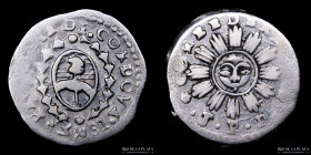 Argentina. Cordoba. 1 Real 1843 JPP. CJ 40.7.3