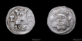 Argentina. Cordoba. 1/4 Real 1839. CJ 7.1.1