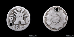 Argentina. Cordoba. 1/4 Real 1839. CJ 11.3.3
