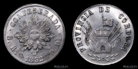 Argentina. Cordoba. 8 Reales 1852. Replica. Plata