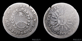 Argentina. La Rioja. 1 Real 1824 RA DS. CJ 46.1.1
