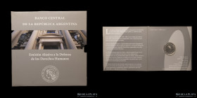 Argentina. Blister Derechos Humanos. 2 Pesos 2006. CJ BL42