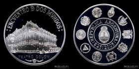 Argentina. 25 Pesos 2005. Teatro Colon. CJ 10.5