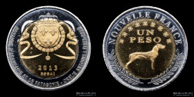 Argentina. Araucania y Patagonia. 1 Peso 2013. Fantasia. CJ5