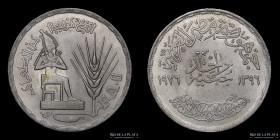 Egipto. 1 Pound 1976. FAO. KM453