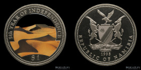 Namibia. 1 Dollar 1995. 5º Año de Independencia. KM6