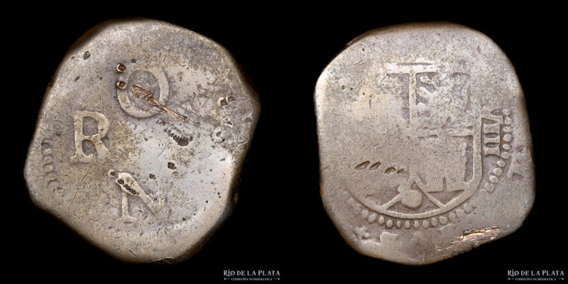 Oran. Argelia. Felipe III (1598-1621) 8 Maravedis 1618. Acuñación de Toledo para...