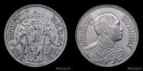 Tailandia. Rama VI. 2 Salung 1920. KMY44a