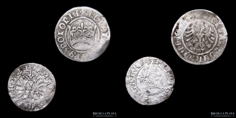 Polonia. Lote x2. Temprano moderno. Plata. A clasificar (VF)

Estimate: USD 25...