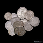 Mundiales. Lot x16. Mix de varios paises y denominaciones. Plata