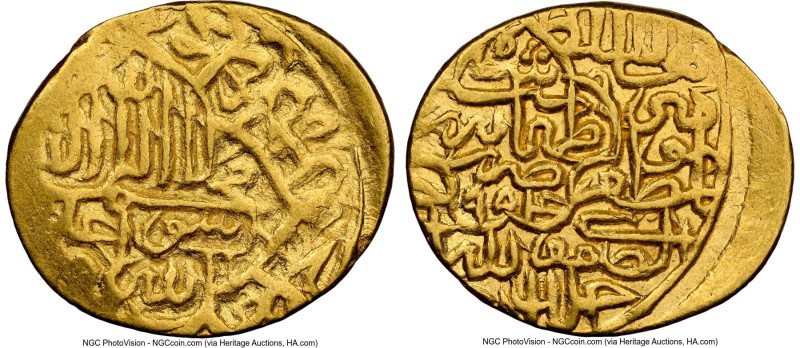 Safavid. Tahmasp I (AH 930-984 / AD 1524-1576) gold 1/2 Mithqal AH 954 (1547/154...