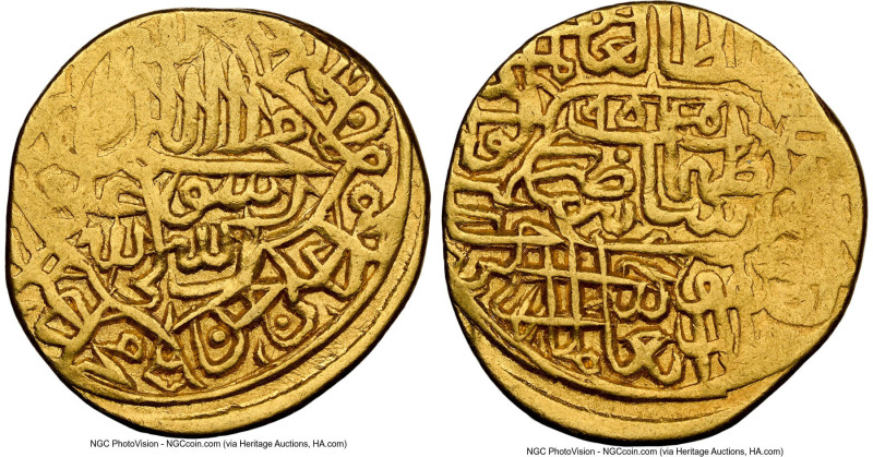 Safavid. Tahmasp I (AH 930-984 / AD 1524-1576) gold Mithqal AH 954 (1547/1548) A...