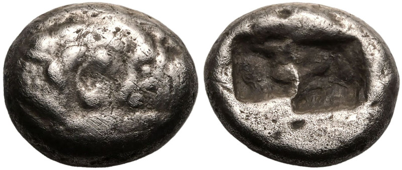 ANCIENT GREECE. KINGDOM OF LYDIA. Kroisos. 
Silver Hemistater (Siglos), circa 5...