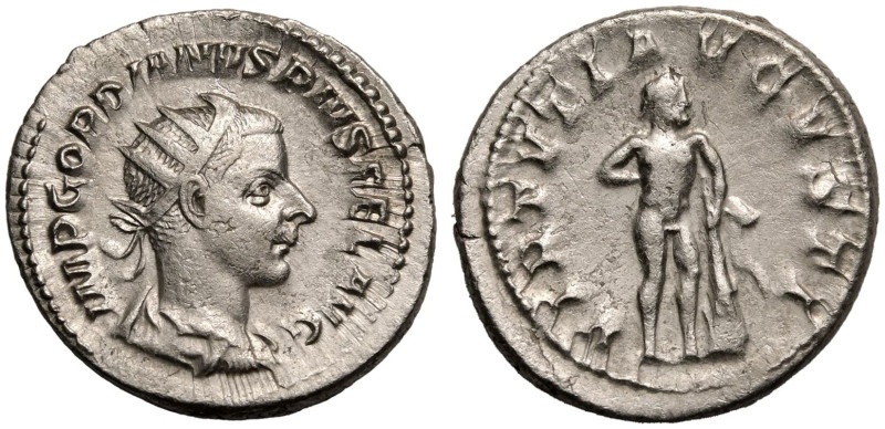 ROMAN EMPIRE. Gordian III. 
Silver Antoninianus, AD 241-243. Rome. 
Obv: IMP G...