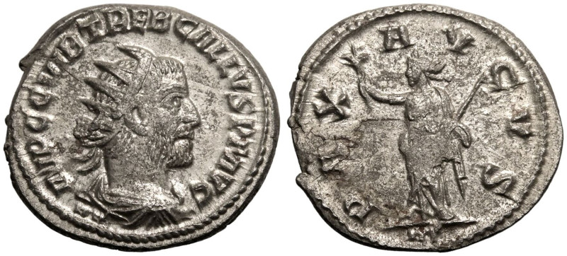 ROMAN EMPIRE. Trebonianus Gallus. 
Silver Antoninianus, AD 251-253. Antioch. 
...