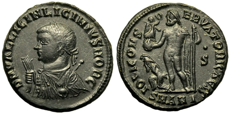 ROMAN EMPIRE. Licinius II (Caesar). 
Billon Nummus, AD 317-320. Antioch. 
Obv:...