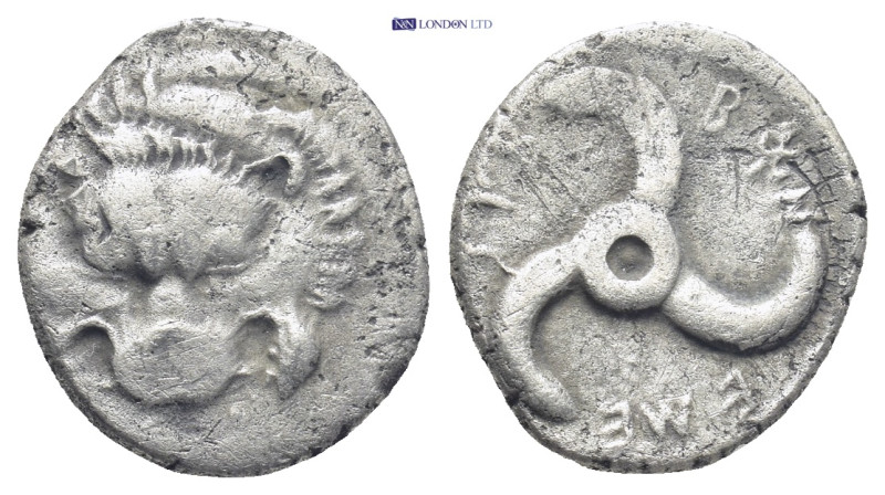 Dynasts of Lykia, Trbbenimi AR Third Stater. (15mm, 2.83 g) Wedrei, circa 390-37...