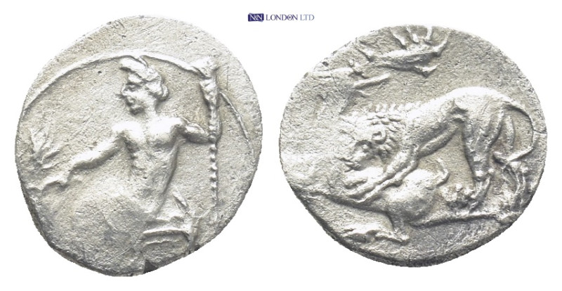 Cilicia. Tarsos. Mazaios, Satrap of Cilicia 361-334 BC. Obol AR (11mm., 0,7 g). ...