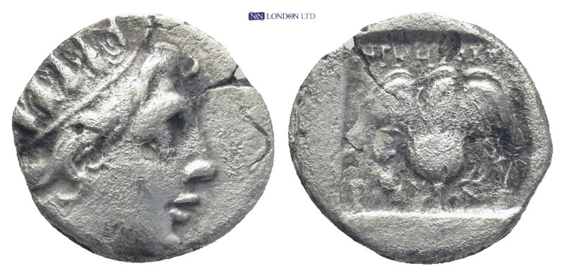 ISLANDS off CARIA, Rhodos. Rhodes. (Circa 88-84 BC). 'Plinthophoric' coinage. Ni...