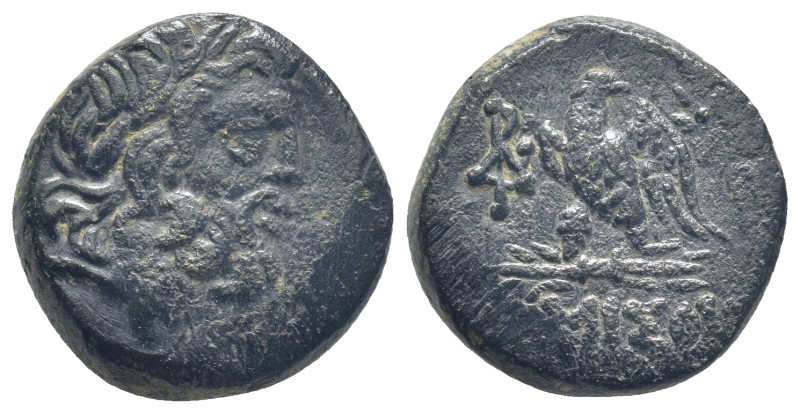 Pontos, Amisos. Civic issue under Mithradates VI, Eupator. Ca. 85-65 B.C. AE (19...