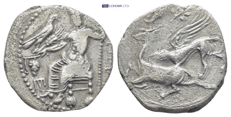 Kings of Cappadocia. Gaziura. Ariarathes I 333-322 BC. Drachm AR (18mm, 4.9 g) B...