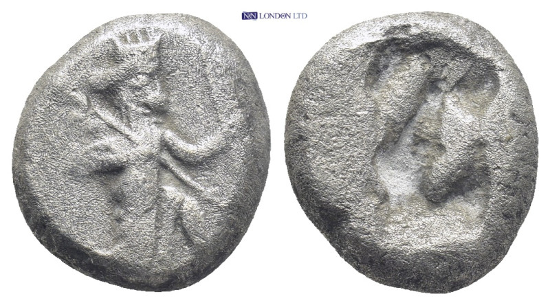 PERSIA. Achaemenidae. Darius I to Xerxes II, ca. 485-420 B.C. AR Siglos (14mm, 5...