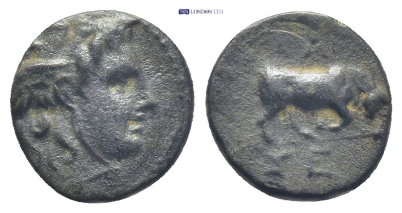 SELEUKID KINGS of SYRIA. Seleukos I Nikator, 312-281 BC. Ae (12mm, 1.3 g), Antio...
