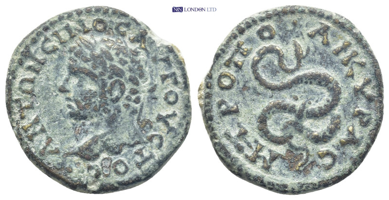 GALATIA. Ancyra. Caracalla (197-217). Ae. (22mm, 5.93 g) Obv: ANTΩNEINOC AYΓOYCT...
