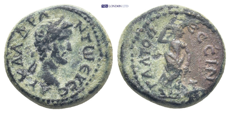 Galatia, Pessinus. Antoninus Pius, AD.138-161. AE (16mm, 3.5 g). ΑΥ ΚΑ ΑΔΡ ΑΝΤω ...