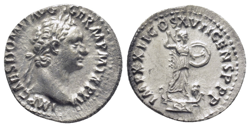 Domitian. A.D. 81-96. AR denarius (18mm, 3.3 g). Rome Mint, Struck A.D. 94, 24 S...