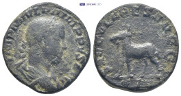 Philip II. AD 247-249. Æ Sestertius (27mm, 16.7 g). Ludi Saeculares (Secular Games) issue, commemorating the 1000th anniversary of Rome. Rome mint, 3r...