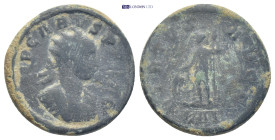 Carus, 282 - 283 AD AE Antoninianus, Rome Mint, (20mm, 4.4 g) Obverse: IMP C M AVR CARVS P F AVG, Radiate, draped and cuirassed bust of Carus right. R...