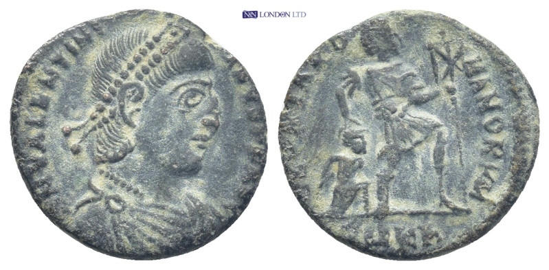 VALENTINIAN I (364-375). Ae. (16mm, 2.2 g) Kyzicus. Obv: DN VALENTINIANVS P F AV...