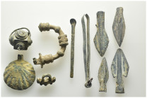 Mixed lot 10 pieces. SOLD AS SEEN NO RETURNS.