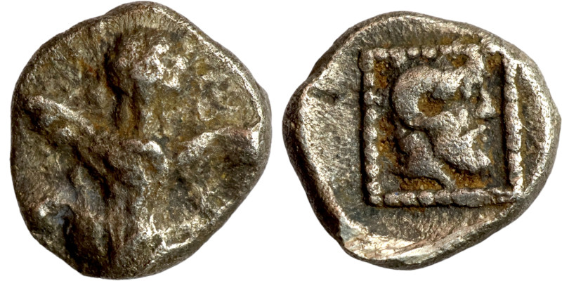 Greek silver coin 1-4 Century

6mm 0,33g