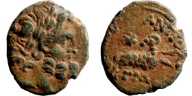 Pseudo-autonomous issue, time of Augustus, 27 BC-14 AD. 12/13 AD. Laureate head of Zeus right. Rev. ΕΠΙ ΣΙΛΑΝΟΥ ΑΝΤΙΟΧΕΩΝ Ram running right, looking b...