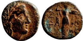 Greek bronze coin 1-4 Century

18mm 4,47g

Artificial sand patina
