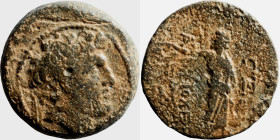 Greek bronze coin 1-4 Century

20mm 8,24g

Artificial sand patina