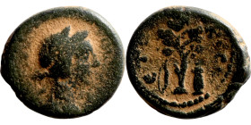 Greek bronze coin 1-4 Century

13mm 2,59g

Artificial sand patina