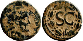 Antoninus Pius. A.D. 138-161. AE laureate head of Antoninus Pius right.

17mm 3,49g